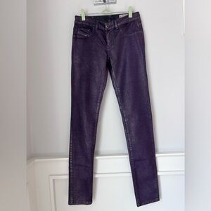 Purple Denim Jeans Diesel size 28